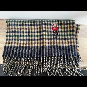 Polo Sport Bear Vintage Lambswool Scarf